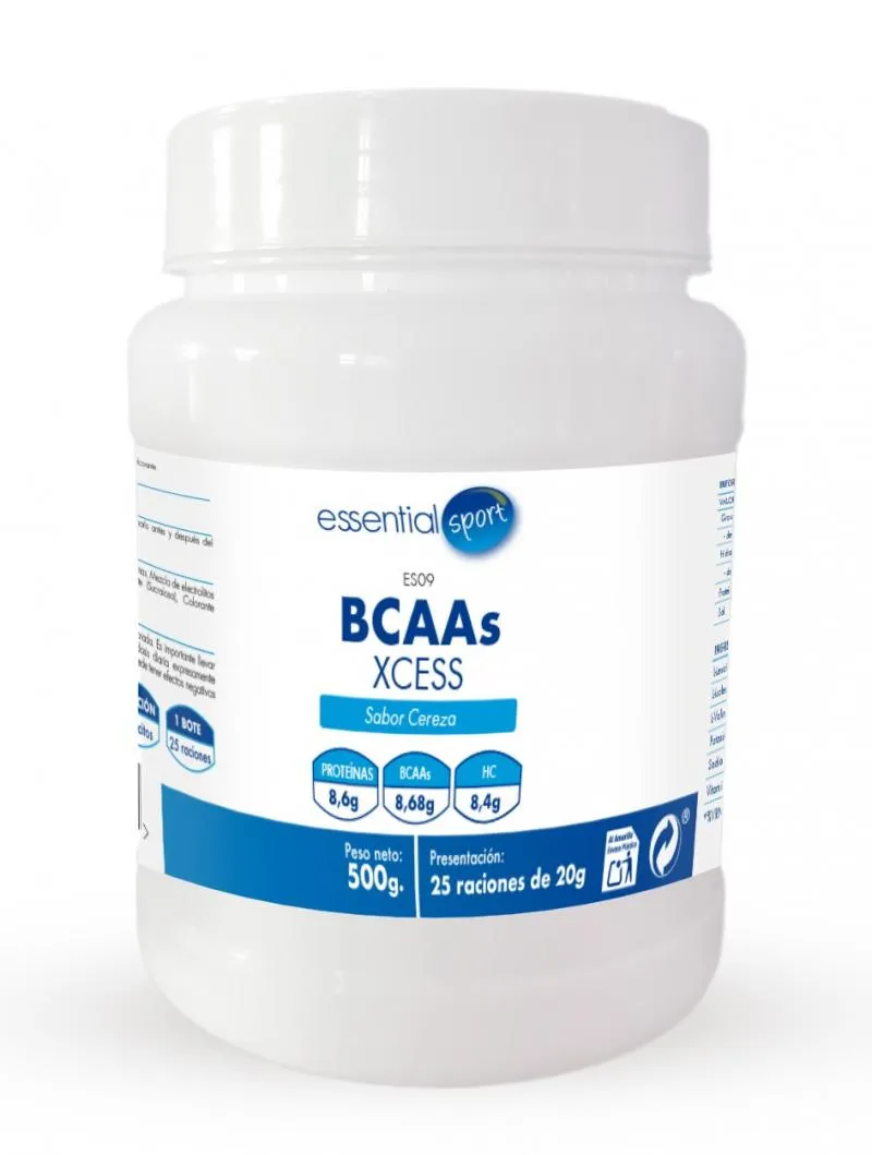 BCAAs sabor cereza (50 raciones).-ES09