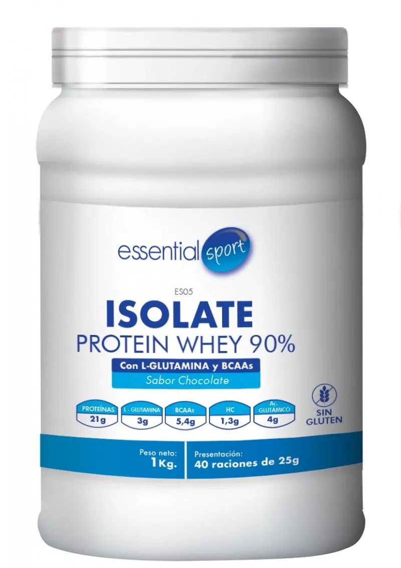ISOLATE PROTEIN W90 SABOR CHOCOLATE (40 raciones)-ES05